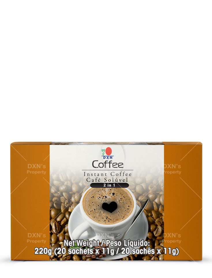 DXN Coffee 2 in 1, produto DXN